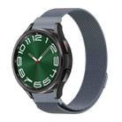 For Samsung Galaxy Watch 6 / 6 Classic Milan Magnetic Metal Watch Band(Space Grey) - 1