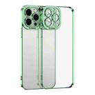 For iPhone 15 Pro Max Electroplating TPU Phone Case(Grenn) - 1