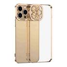For iPhone 15 Pro Max Electroplating TPU Phone Case(Gold) - 1