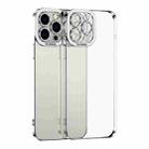 For iPhone 15 Pro Max Electroplating TPU Phone Case(Silver) - 1