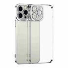 For iPhone 15 Pro Electroplating TPU Phone Case(Silver) - 1