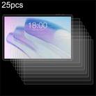 For Blackview Tab 7 Pro 25pcs 9H 0.3mm Explosion-proof Tempered Glass Film - 1