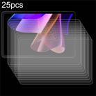 For Blackview MEGA2 12 25pcs 9H 0.3mm Explosion-proof Tempered Glass Film - 1