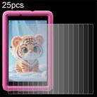 For Blackview Tab A5 Kids 8.0 25pcs 9H 0.3mm Explosion-proof Tempered Glass Film - 1