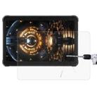 For HOTWAV R8 Rugged Tablet 9H 0.3mm Explosion-proof Tempered Glass Film - 1