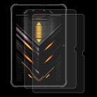 For HOTWAV Tab R6 Ultra 2pcs 9H 0.3mm Explosion-proof Tempered Glass Film - 1