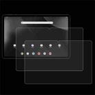 For Walmart Onn 12.1 Tablet Pro 2024 2pcs 9H 0.3mm Explosion-proof Tempered Glass Film - 1