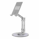 R-JUST HZ40 Mechanical Lift Tablet Desktop Stand(Silver) - 1