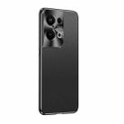 For OPPO Reon9 Pro+ Starshine Frosted Series Airbag Shockproof Phone Case(Black) - 1