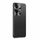 For OPPO Reon9 Pro Starshine Frosted Series Airbag Shockproof Phone Case(Black) - 1