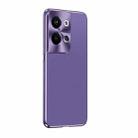 For OPPO Reon9 Pro Starshine Frosted Series Airbag Shockproof Phone Case(Purple) - 1