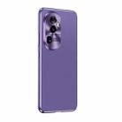 For OPPO Reon9 Starshine Frosted Series Airbag Shockproof Phone Case(Purple) - 1