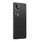 For Honor 80 Pro Starshine Frosted Series Airbag Shockproof Phone Case(Black) - 1