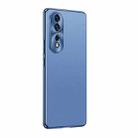 For Honor 80 Pro Starshine Frosted Series Airbag Shockproof Phone Case(Blue) - 1