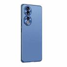 For Honor 90 Starshine Frosted Series Airbag Shockproof Phone Case(Blue) - 1