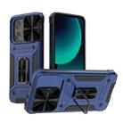 For Xiaomi Redmi K60 Ultra Camshield Robot TPU Hybrid PC Phone Case(Blue) - 1