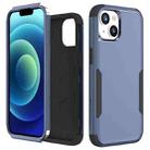 For iPhone 15 Commuter Shockproof TPU + PC Phone Case(Royal Blue+Black) - 1