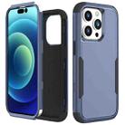 For iPhone 15 Pro Commuter Shockproof TPU + PC Phone Case(Royal Blue+Black) - 1