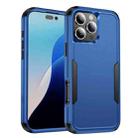 For iPhone 16 Pro Max Commuter Shockproof TPU + PC Phone Case(Royal Blue+Black) - 1