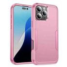 For iPhone 16 Pro Max Commuter Shockproof TPU + PC Phone Case(Pink) - 1