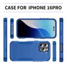 For iPhone 16 Pro Commuter Shockproof TPU + PC Phone Case(Royal Blue) - 3