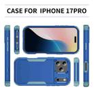 For iPhone 17 Pro Commuter Shockproof TPU + PC Phone Case(Royal Blue+Grey Green) - 3