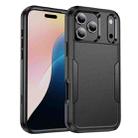 For iPhone 17 Pro Commuter Shockproof TPU + PC Phone Case(Black) - 1