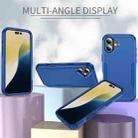 For iPhone 17 Commuter Shockproof TPU + PC Phone Case(Royal Blue) - 2