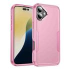 For iPhone 17 Commuter Shockproof TPU + PC Phone Case(Pink) - 1
