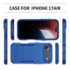 For iPhone 17 Air Commuter Shockproof TPU + PC Phone Case(Royal Blue) - 3