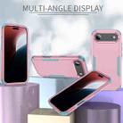 For iPhone 17 Air Commuter Shockproof TPU + PC Phone Case(Pink+Grey Green) - 2