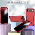 For iPhone 17 Air Commuter Shockproof TPU + PC Phone Case(Red+Black) - 2