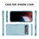 For iPhone 17 Air Commuter Shockproof TPU + PC Phone Case(Grey Green) - 3