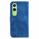 For OPPO K12x 7-shaped Embossed Leather Phone Case(Blue) - 3