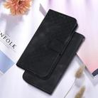 For OPPO Reno13 Pro Global Seven-shaped Embossed Leather Phone Case(Black) - 2