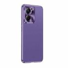 For Xiaomi Redmi K70S Starshine Frosted Series Airbag Shockproof Phone Case(Purple) - 1