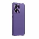For Xiaomi Redmi K70 Starshine Frosted Series Airbag Shockproof Phone Case(Purple) - 1