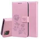 For Huawei Honor 9S Rose Embossed Horizontal Flip PU Leather Case with Holder & Card Slots & Wallet(Rose Gold) - 1