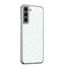 For Samsung Galaxy S22 5G Starshine Frosted Series Airbag Shockproof Phone Case(White) - 1