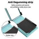 For Samsung Galaxy Z Flip7 5G Diamond Lattice RFID Card Slot Phone Case with Ring Holder(Green) - 3