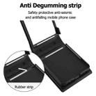 For Samsung Galaxy Z Flip7 5G Litchi Texture RFID Card Slot Phone Case with Ring Holder(Black) - 3