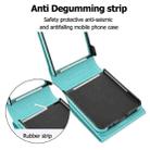 For Samsung Galaxy Z Flip7 5G Litchi Texture RFID Card Slot Phone Case with Ring Holder(Green) - 3