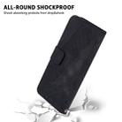 For Realme C30/Narzo 50i/Narzo 50i Prime/C30s 7-shaped Embossed Leather Phone Case(Black) - 6