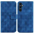 For Tecno Pova Neo 2 Double 8-shaped Embossed Leather Phone Case(Blue) - 1