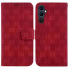 For Tecno Pova Neo 2 Double 8-shaped Embossed Leather Phone Case(Red) - 1