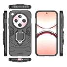 For OPPO Find X8 5G PC + TPU Shockproof Protective Phone Case with Magnetic Ring Holder(Black) - 3