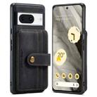 For Google Pixel 8 JEEHOOD RFID Blocking Anti-Theft Magnetic PU Phone Case(Black) - 1