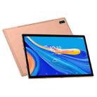 BDF P30 4G LTE Tablet PC 10.1 inch, 8GB+128GB, Android 11 MTK6755 Octa Core with Leather Case, Support Dual SIM, EU Plug(Gold) - 1