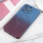 For iPhone 16e Liquid TPU Silicone Gradient MagSafe Phone Case(Blue Purple) - 2