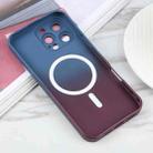 For iPhone 16e Liquid TPU Silicone Gradient MagSafe Phone Case(Blue Purple) - 3